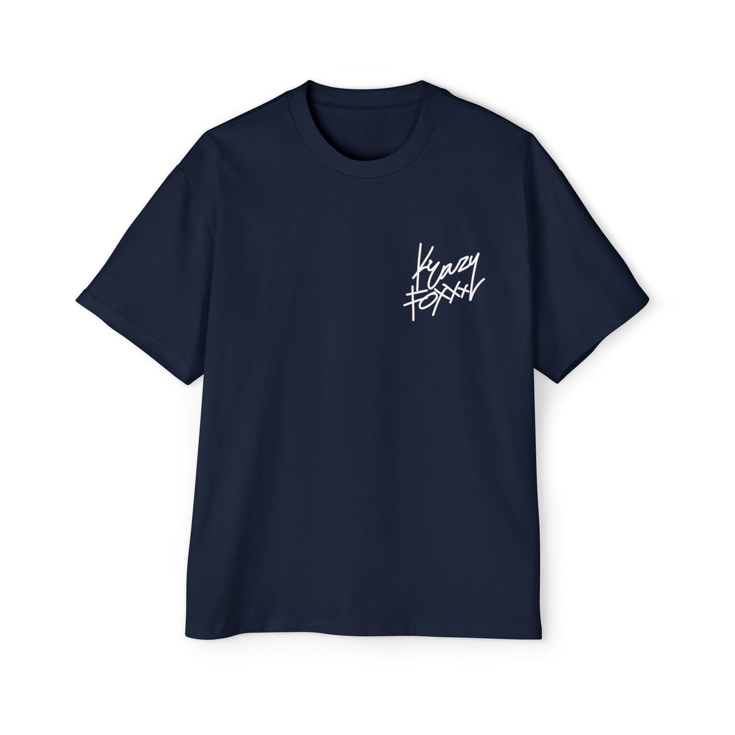 Krazy Foxxx Big Face T - Stylish Men's Oversized Graphic Tee, Streetwear, Casual Wear, Unique Gift for Him, Trendy Summer Fashion, Cool Artwork Tee