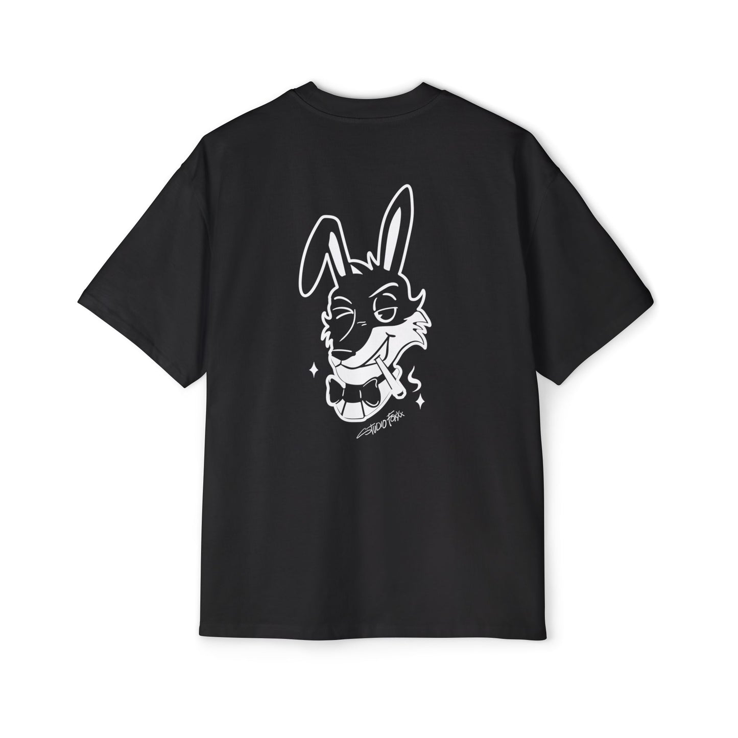 Krazy Foxxx Big Face T - Stylish Men's Oversized Graphic Tee, Streetwear, Casual Wear, Unique Gift for Him, Trendy Summer Fashion, Cool Artwork Tee