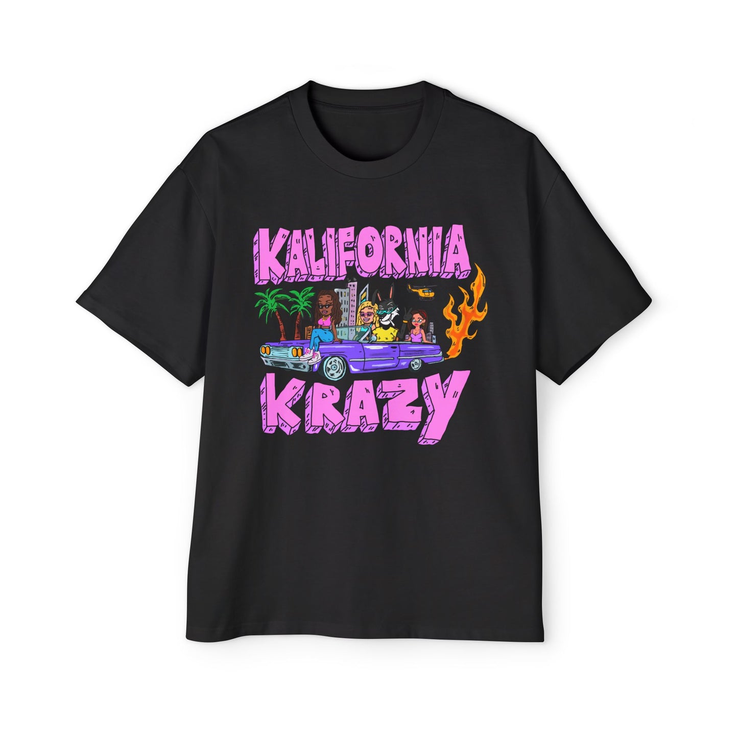 Kalifornia Krazy Oversized Tee
