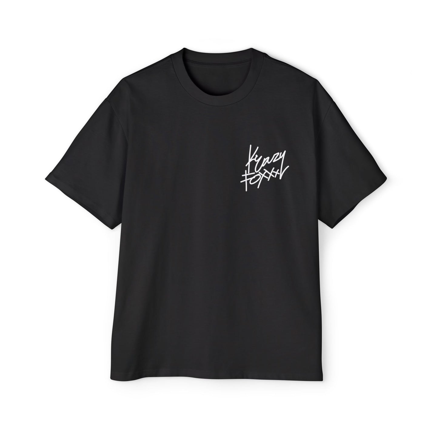 Krazy Foxxx Big Face T - Stylish Men's Oversized Graphic Tee, Streetwear, Casual Wear, Unique Gift for Him, Trendy Summer Fashion, Cool Artwork Tee