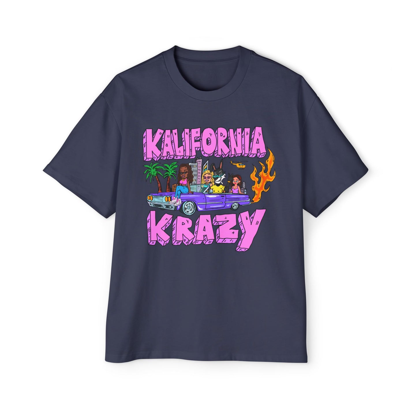 Kalifornia Krazy Oversized Tee