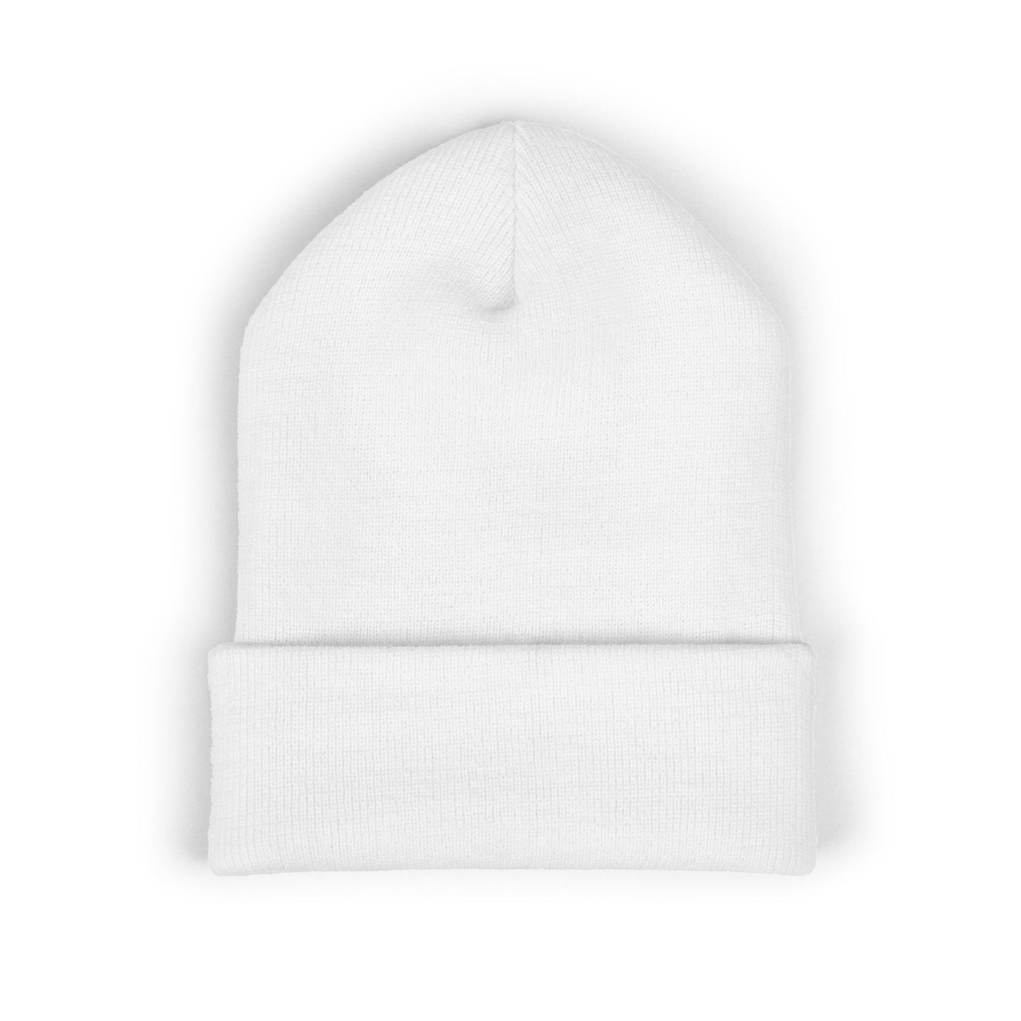 Pink Embroidered Beanie Hat, Cozy Knit Cap, Winter Accessory, Gift for Her, Cute Beanie for Teens, Stylish Cold Weather Wear