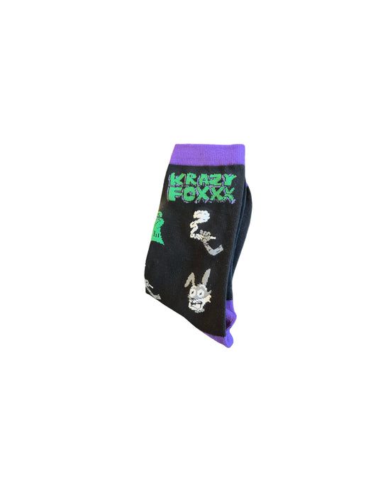 Krazy Foxxx Limited Edition Halloween Socks