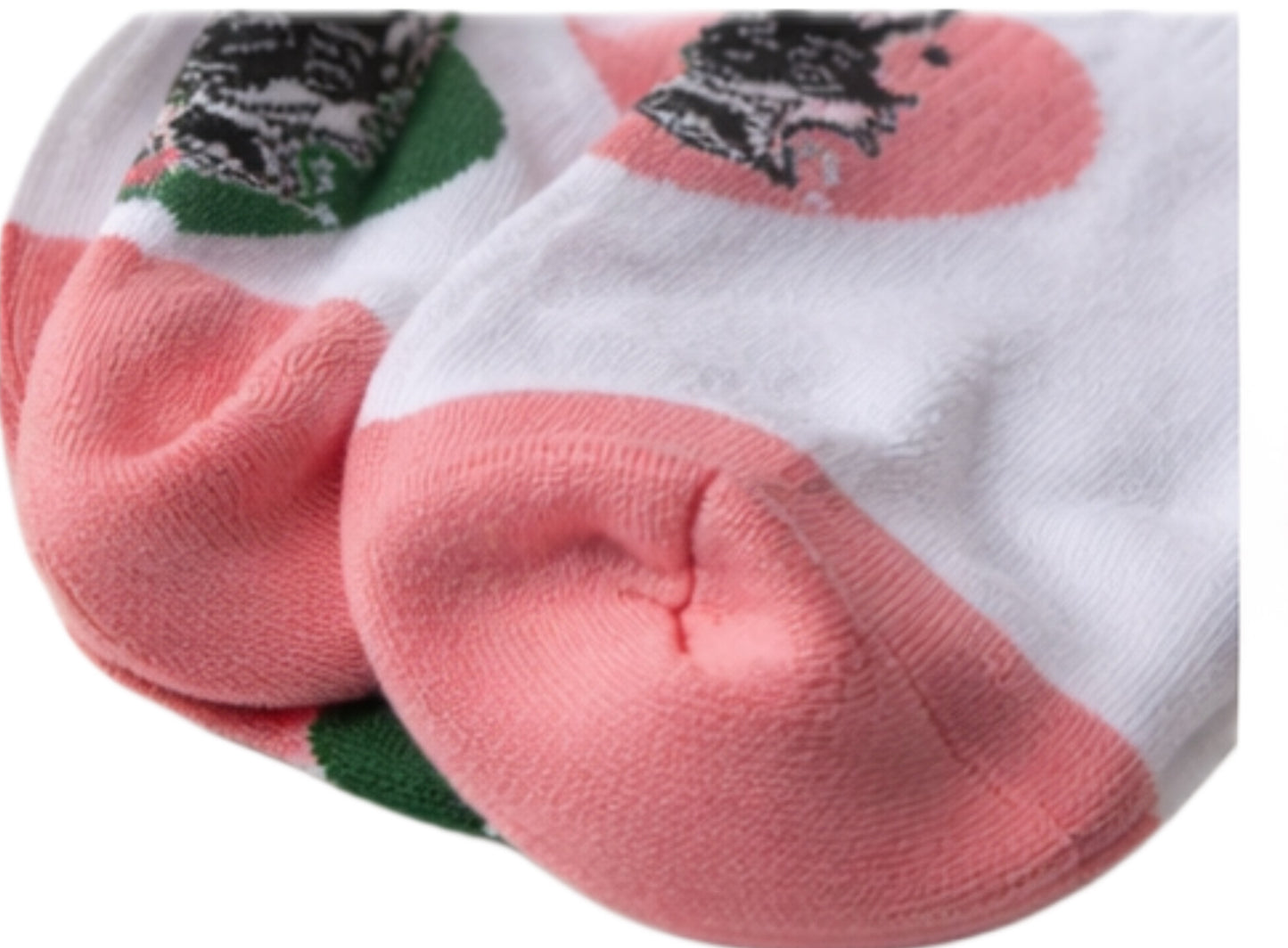 Pink Valentine KrazyFoxxx Socks